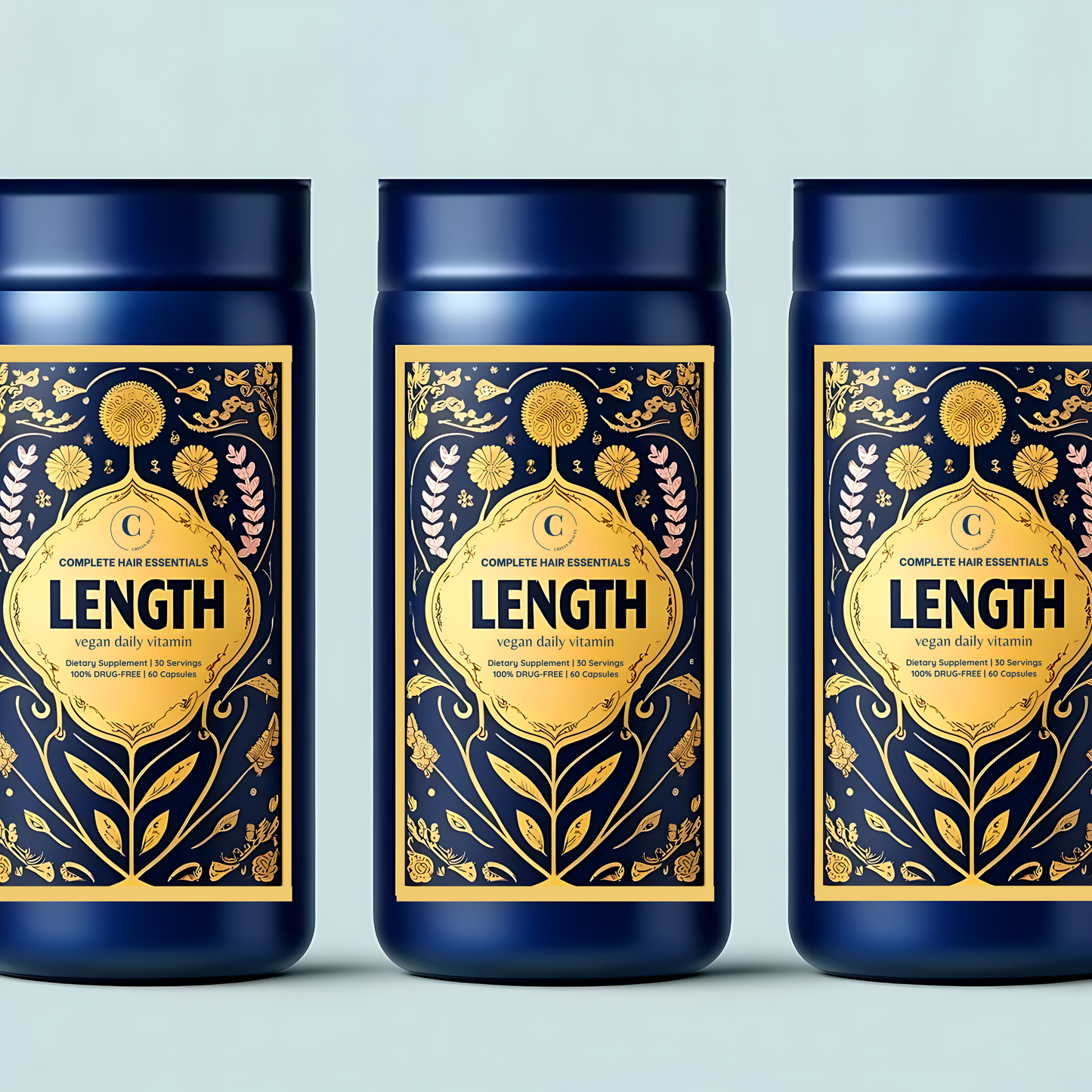 Buy 2 Get 1 Free - Complete Hair Essentials Daily Vitamins - Choose (Set of 3)