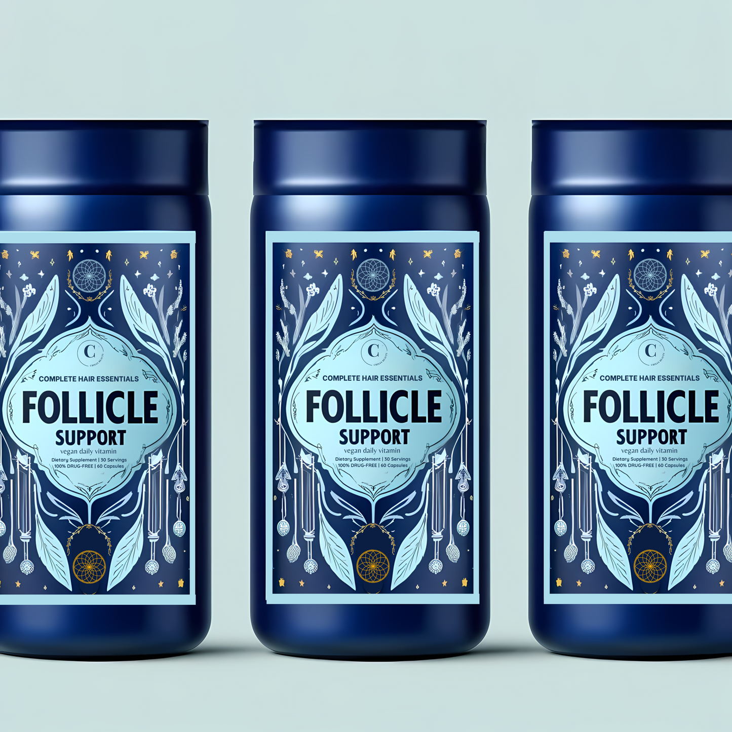 Buy 2 Get 1 Free - Complete Hair Essentials Daily Vitamins - Choose (Set of 3)