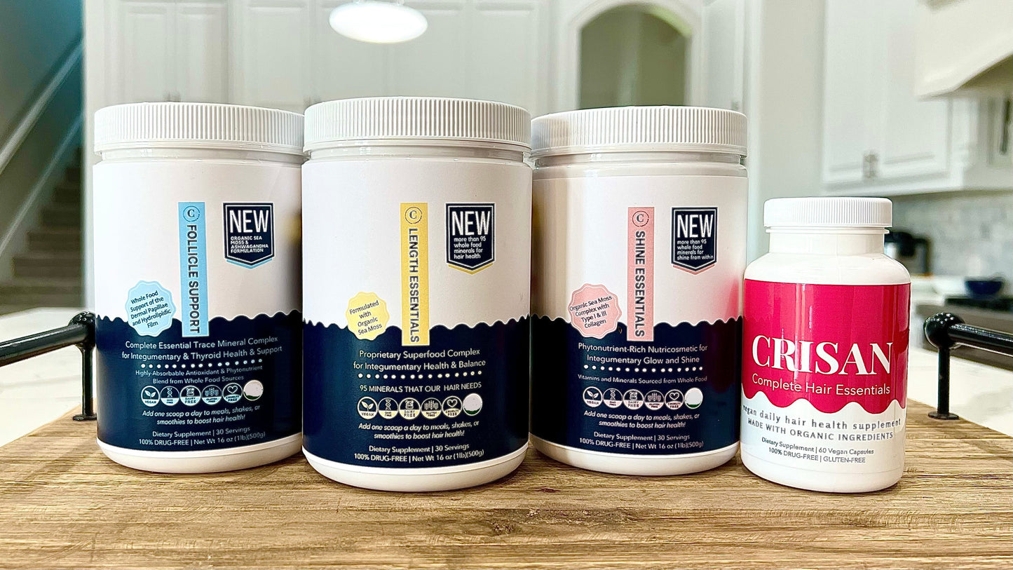 Complete Hair Follicle Support Vitamin or Powder