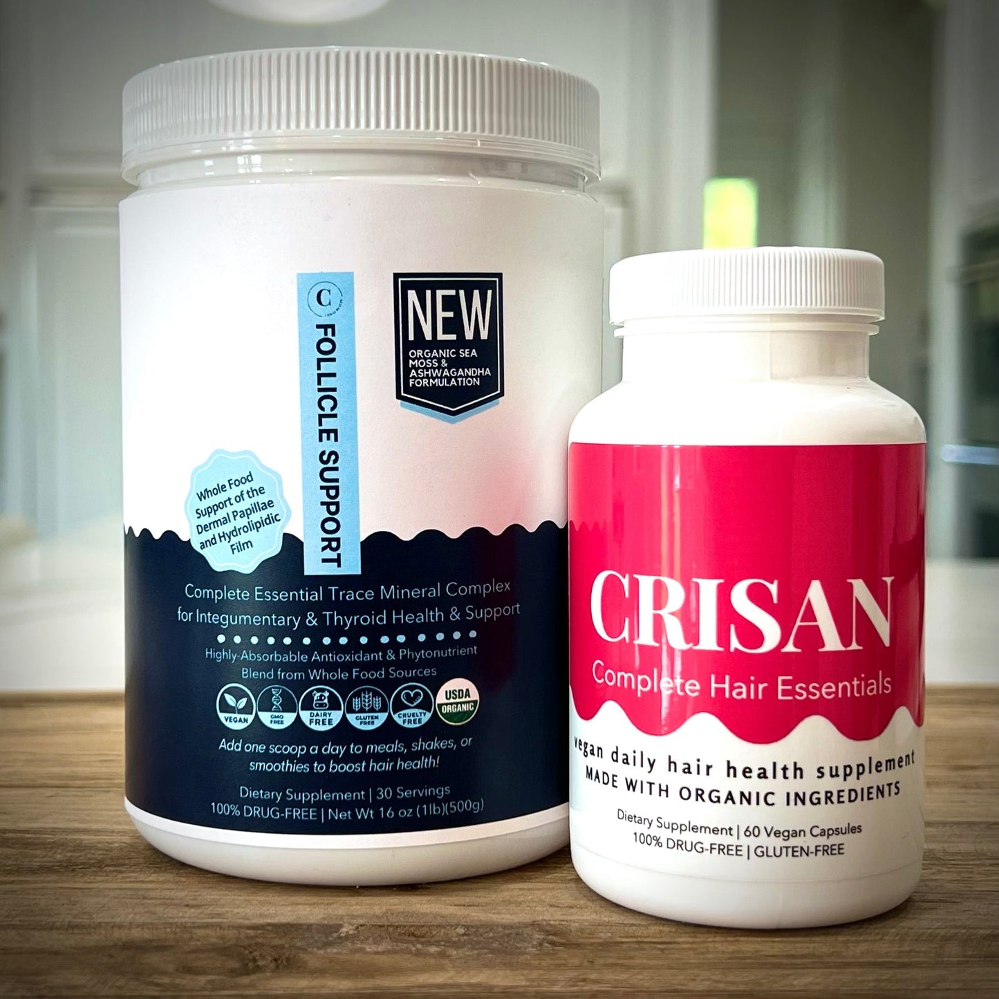 Complete Hair Follicle Support Vitamin or Powder