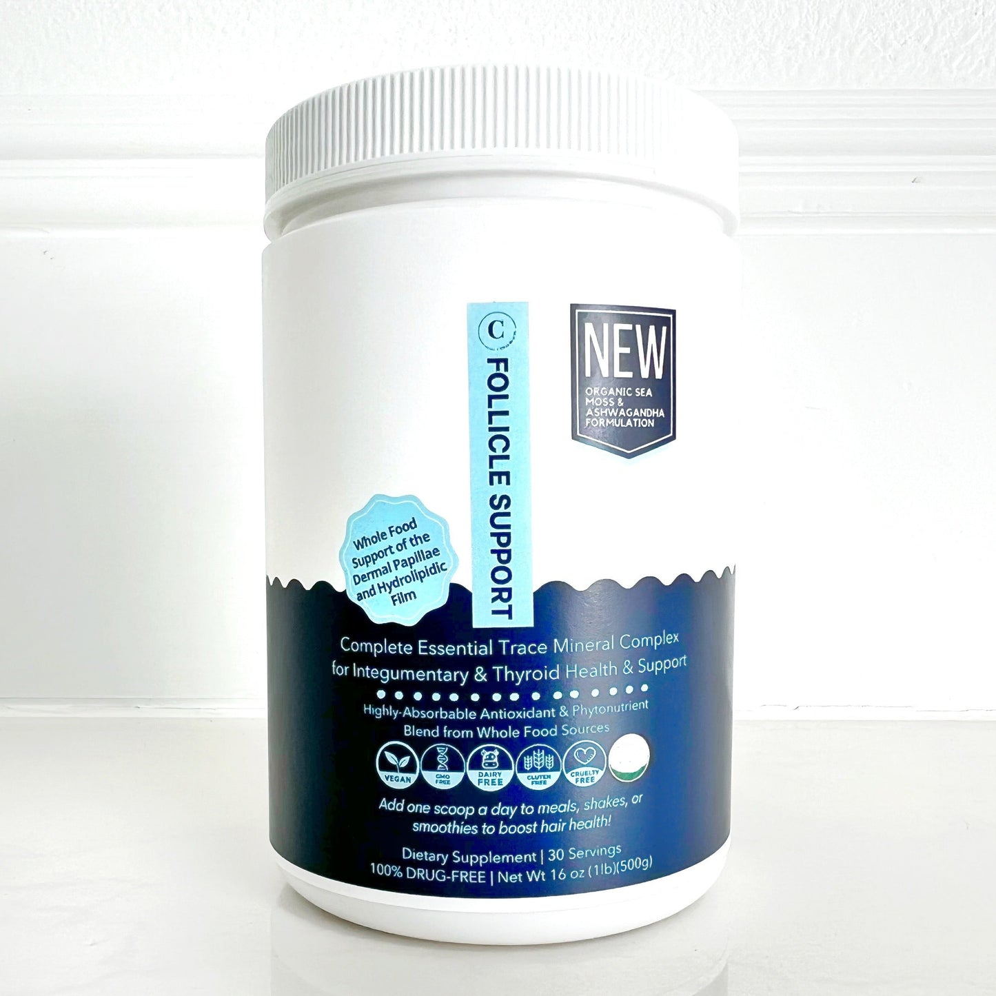 Complete Hair Follicle Support Vitamin or Powder