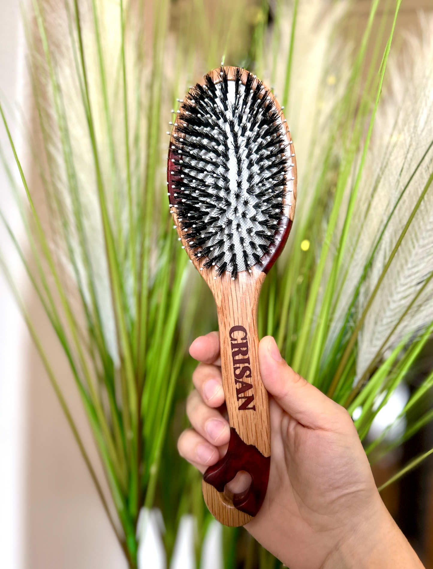 Garnet CRISAN Everlasting Hair Brush with Interchangeable Bristles - JANUARY