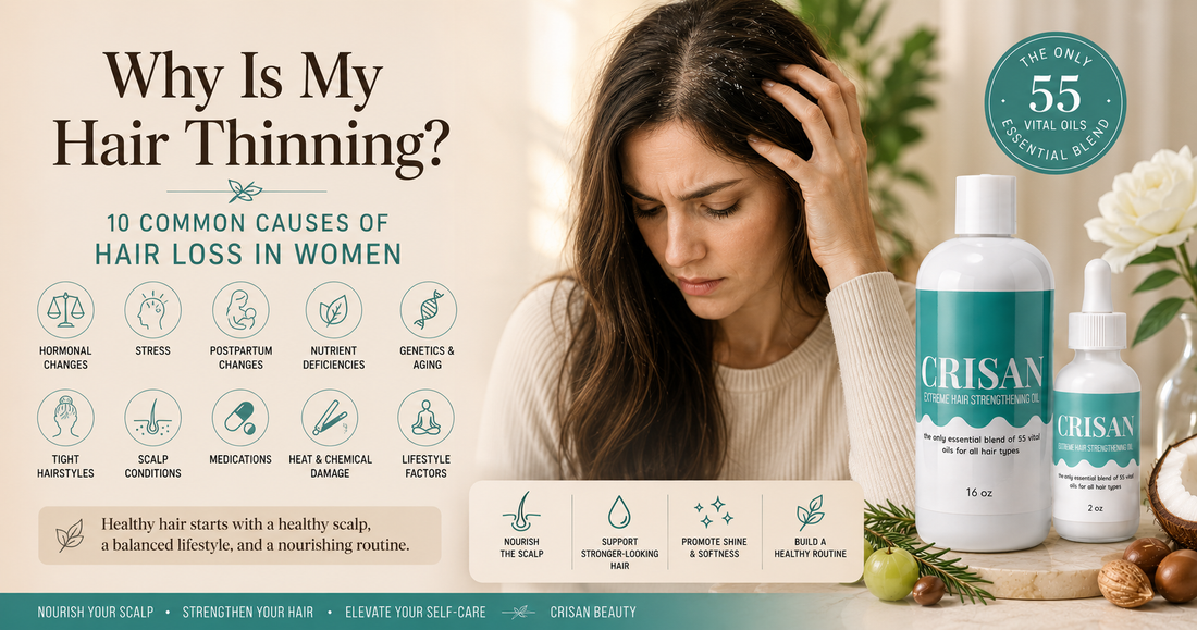 Why Is My Hair Thinning? 10 Common Causes of Hair Loss in Women