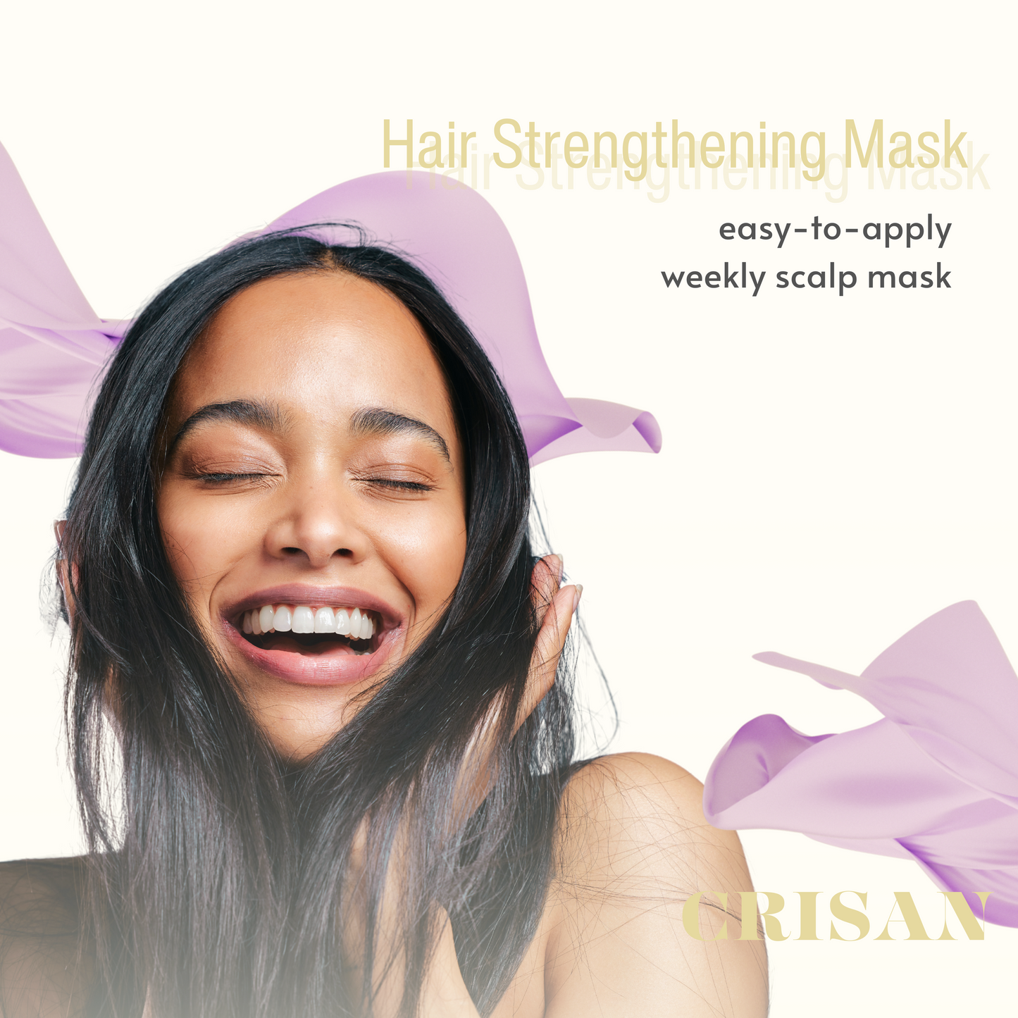 CRISAN Extreme Hair Strengthening Mask - 100+ Plant-Based Hair Strengthening Ingredients