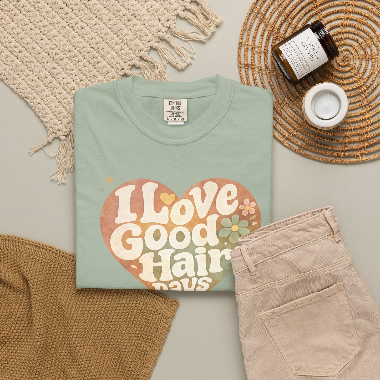 "I Love Good Hair Days" T-Shirt