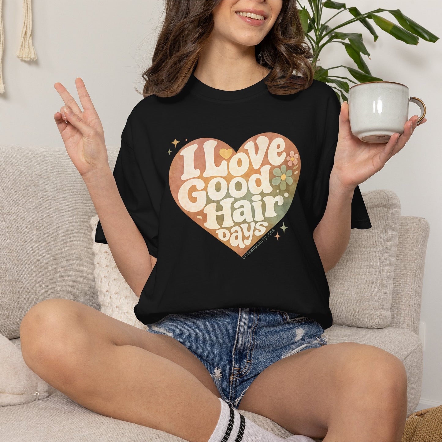 "I Love Good Hair Days" T-Shirt