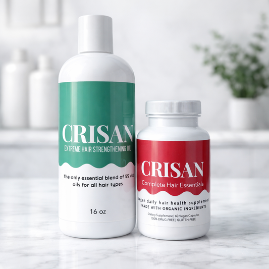 Hair Growth Duo (Oil + Vitamins) – Limited Offer