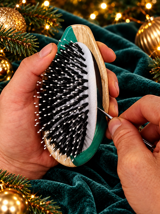 Replacement Bristles - CRISAN Everlasting Hair Brush | Boar/Nylon — holiday product photograph