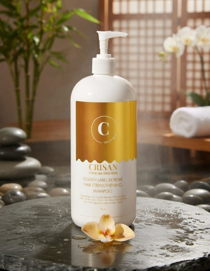 Golden-Label Extreme Hair Strengthening Shampoo & Conditioner