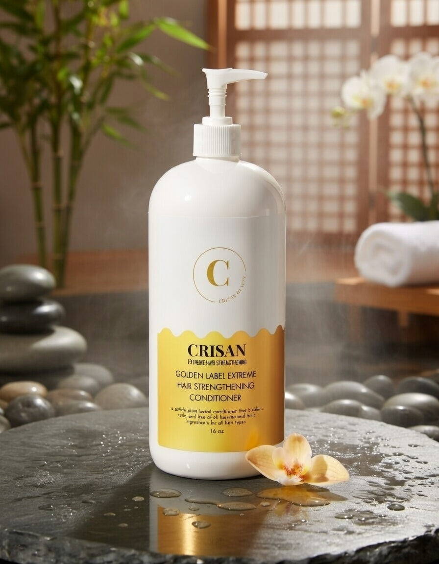 Golden-Label Extreme Hair Strengthening Shampoo & Conditioner
