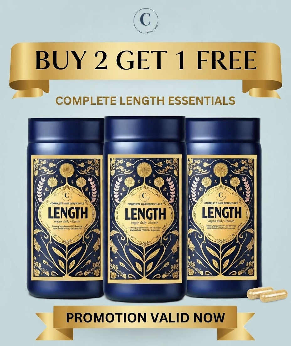 Hair Growth Vitamins Bundle (Buy 2 Get 1 Free – Set of 3)