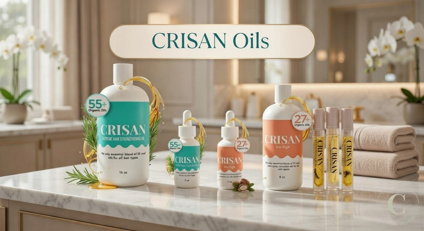 Hair Growth Duo for Thicker Hair (Oil + Vitamins) | CRISAN