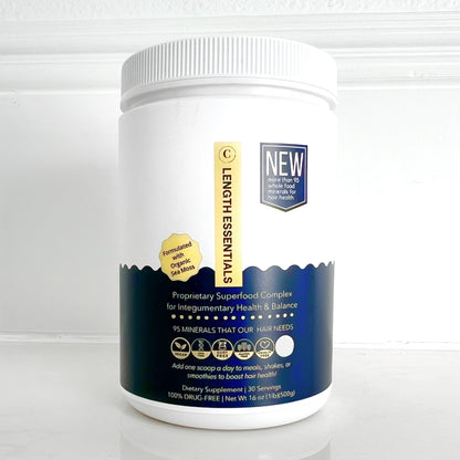 Complete Hair Length Essentials - Sea Moss & Adaptogen Supplement - for Hair Length and Strength